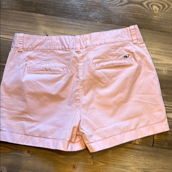 Vineyard Vines Pink Bermuda Shorts Preppy Cotton Blend - Picture 2 of 4
